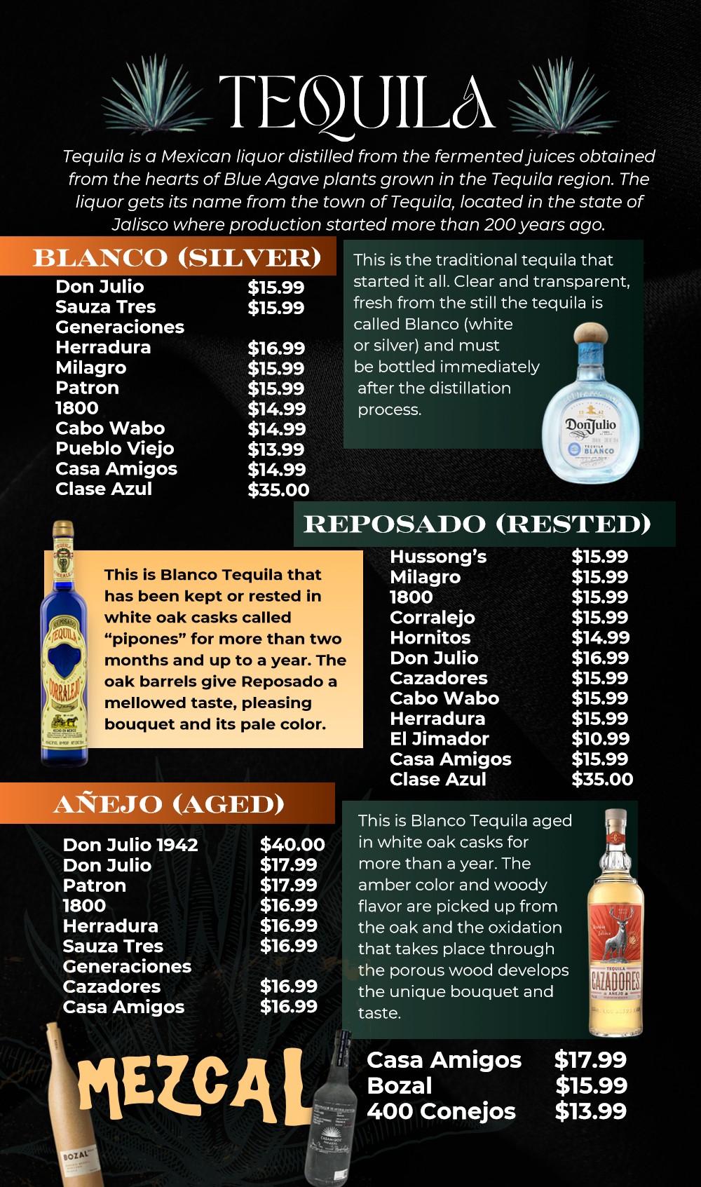 Menú de bebidas de Ixtapa rediseñado, página 5