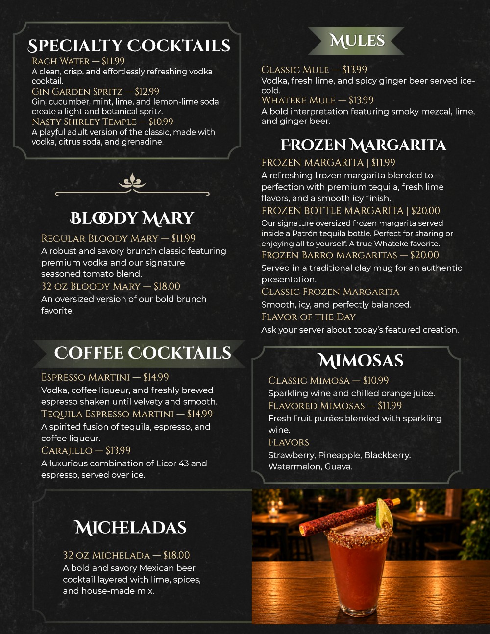 Signature cocktails de Whateke, página 4